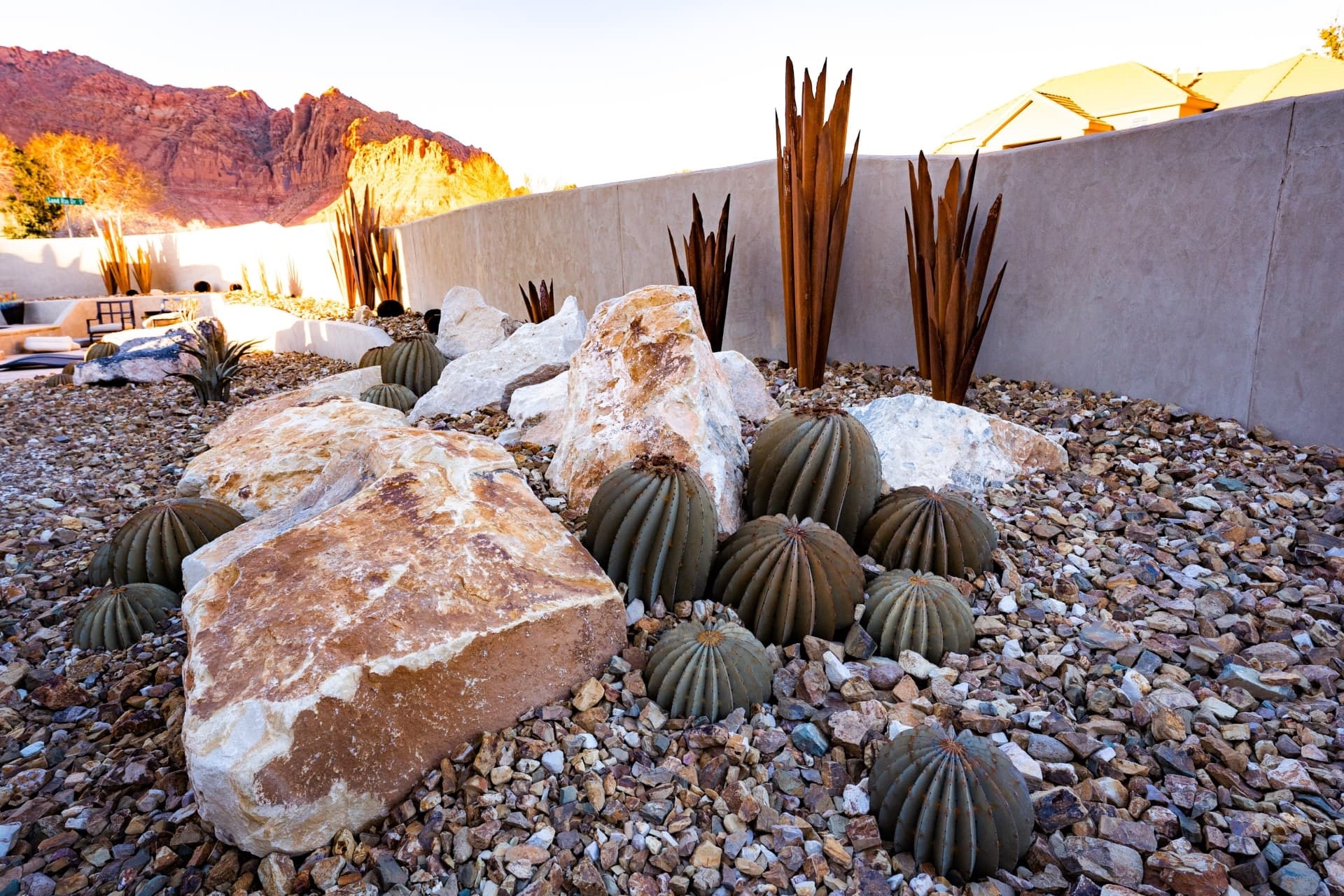 desertscape landscape in Utah 